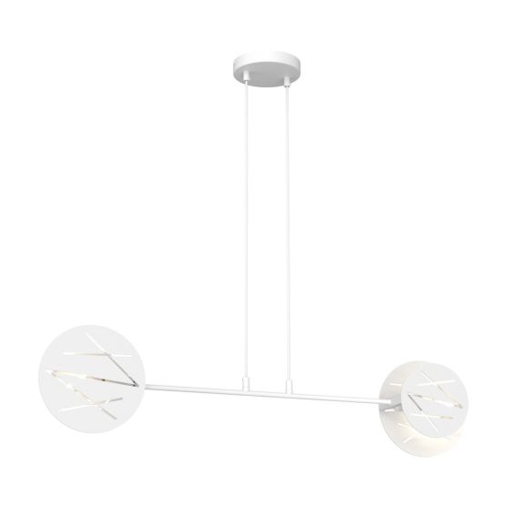 Lampa wisząca XOTIC nowoczesna biała E27 15W LED