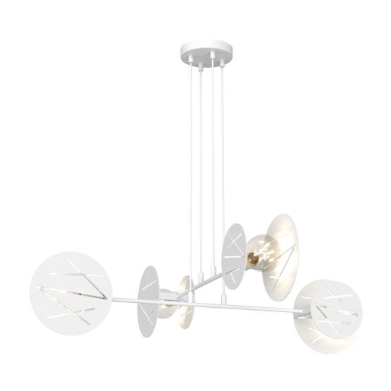 Lampa wisząca XOTIC nowoczesna biała E27 15W LED