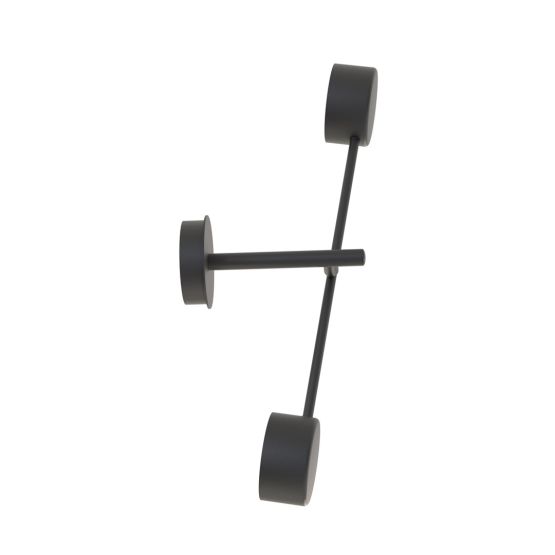 Kinkiet NATSU nowoczesny czarny GX53 10W LED