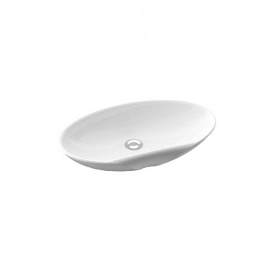 Umywalka Nablatowa Selia 59 cm 719059020010 Marmorin