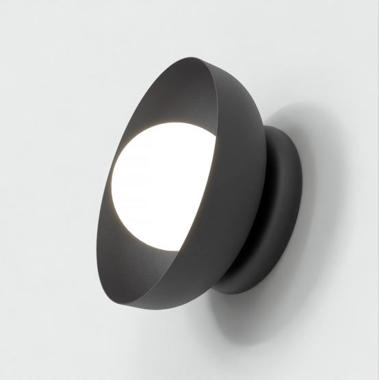 Kinkiet OZZY minimalistyczny czarny G9 8W LED