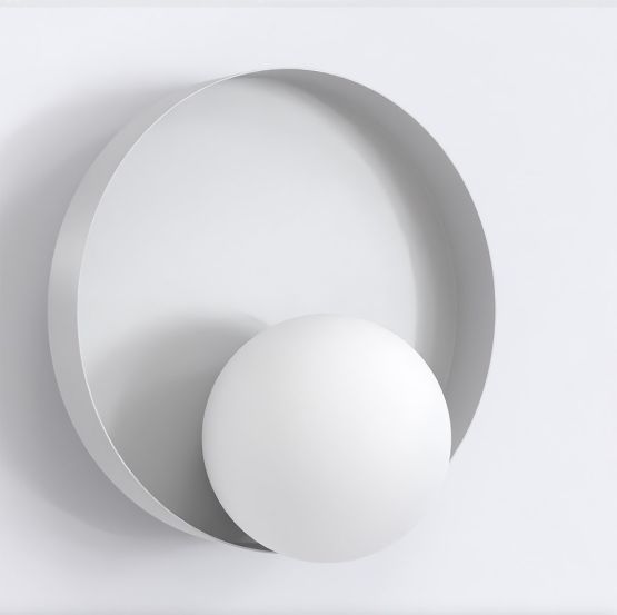Kinkiet KIDO minimalistyczny biały G9 8W LED