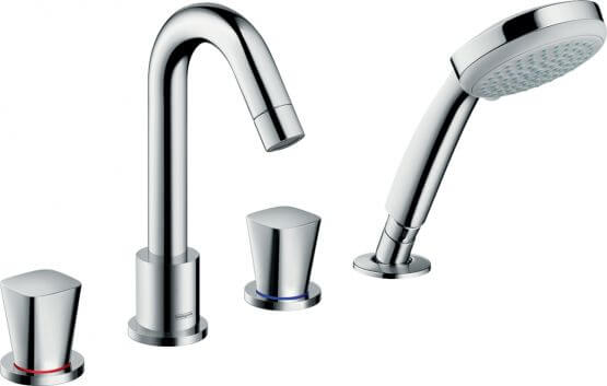 Bateria 4-otworowa Logis Chrom 71314000 Hansgrohe