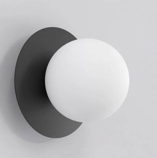 Kinkiet AMERICANA minimalistyczny czarny G9 8W LED