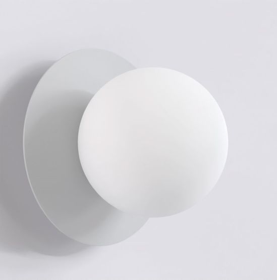 Kinkiet AMERICANA minimalistyczny szary G9 8W LED