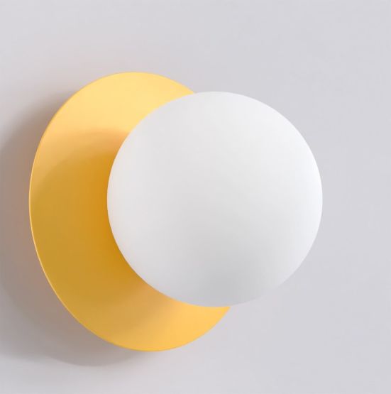 Kinkiet AMERICANA minimalistyczny pomarańczowy G9 8W LED
