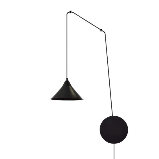 Lampa wisząca ABRAMO nowoczesna czarna E27 15W LED