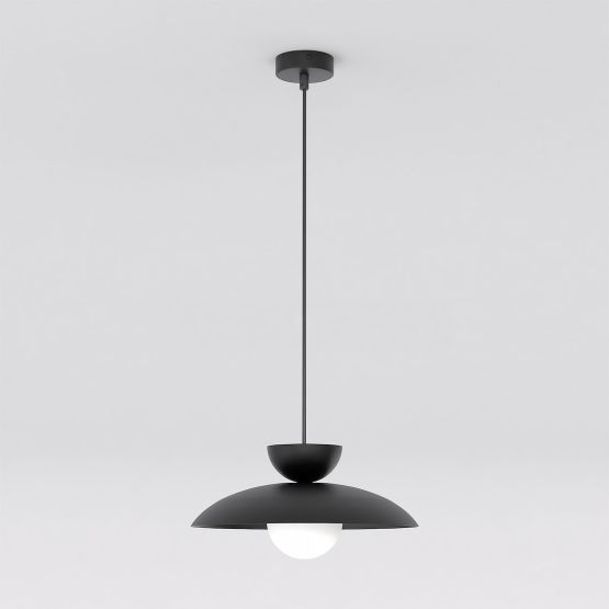 Lampa wisząca MULAN nowoczesna czarna G9 8W LED
