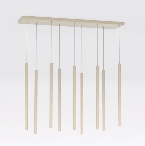 Lampa wisząca SELTER nowoczesna beżowa G9 8W LED