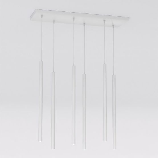Lampa wisząca SELTER nowoczesna szara G9 8W LED