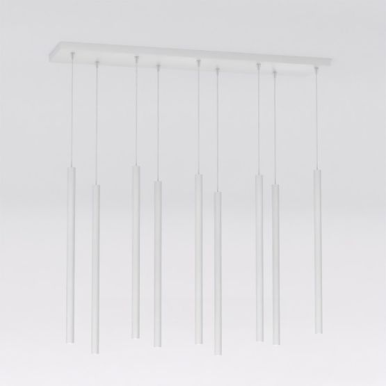Lampa wisząca SELTER nowoczesna szara G9 8W LED