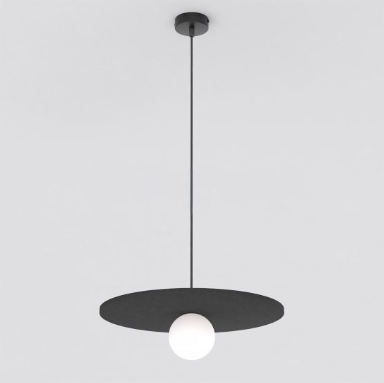 Lampa wisząca CALMA nowoczesna czarna G9 8W LED