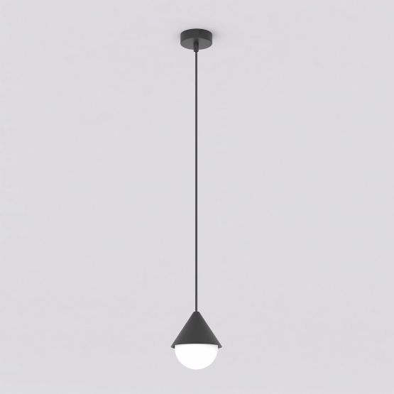 Lampa wisząca GIRO nowoczesna czarna G9 8W LED