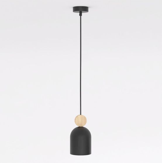 Lampa wisząca MESI nowoczesna czarna GU10 8W LED