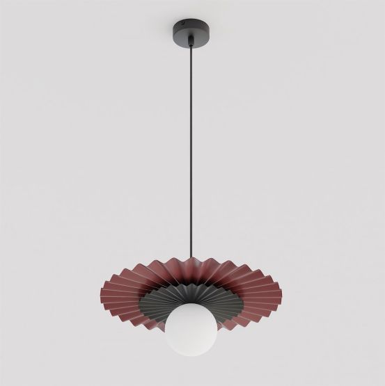 Lampa wisząca UMBRA nowoczesna czarna G9 8W LED