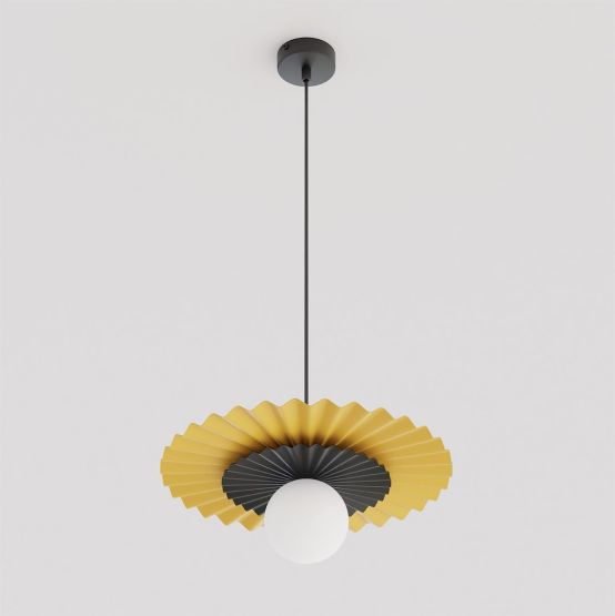 Lampa wisząca UMBRA nowoczesna czarna G9 8W LED