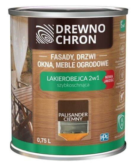 Zestaw Lakierobejca 2w1 Palisander Ciemny 0.75L Drewnochron + Pędzel Włoski 70 mm GRATIS Zestaw Lakierobejca 2w1 Palisander Ciemny 0.75L Drewnochron + Pędzel Włoski 70 mm GRATIS