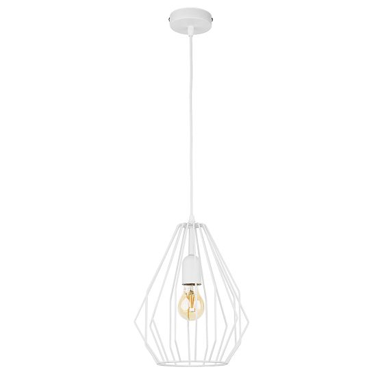 BRYLANT WHITE LAMPA wisząca 1  D