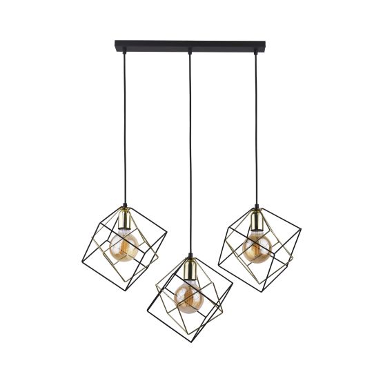 ALAMBRE LAMPA wisząca 3 PĹ LISTWA  CZ/ZĹ