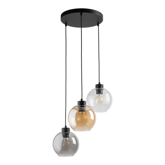 CUBUS LAMPA wisząca 3 PĹOMIENNA