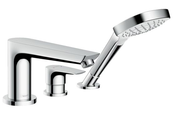 3-Otworowa Bateria Na Brzeg Wanny Talis E Chrom 71731000 Hansgrohe