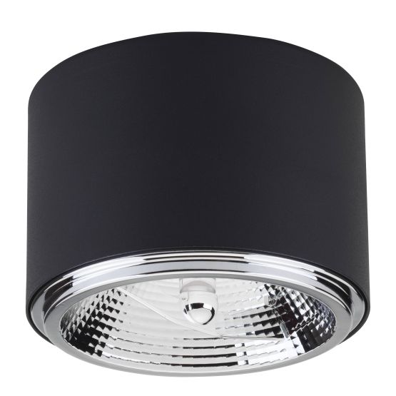 MORIS BLACK LAMPA SUFITOWA 1 PĹ