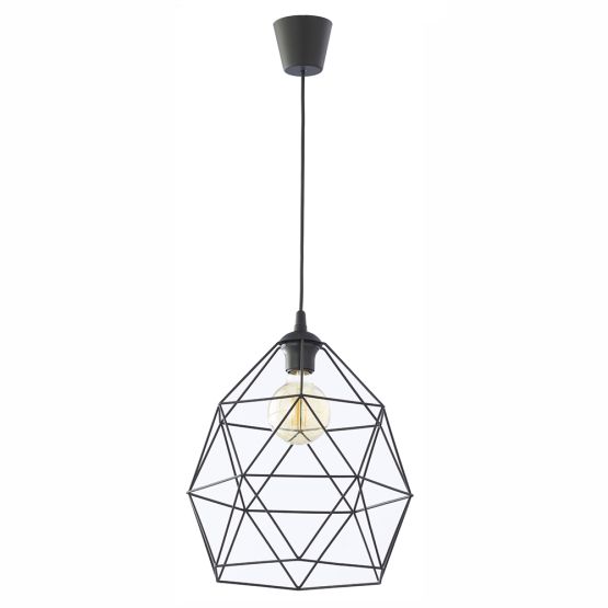 GALAXY BLACK LAMPA wisząca 1 XL