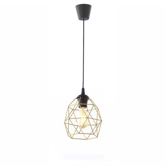 GALAXY BLACK/GOLD LAMPA wisząca 1 MAĹA
