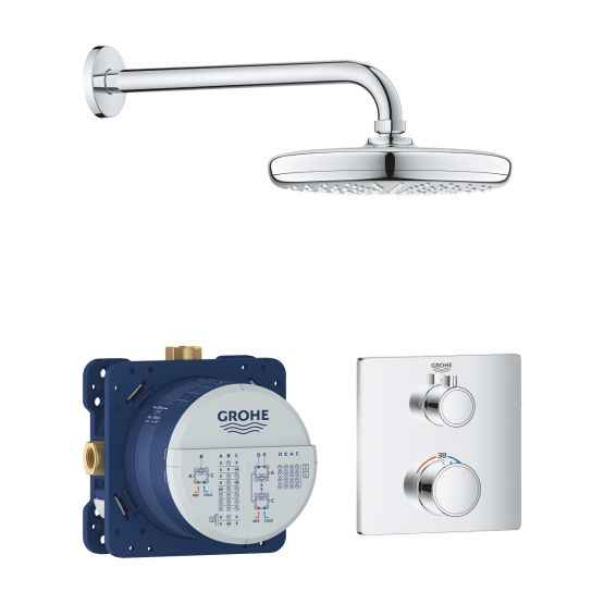 Zestaw Prysznicowy Grohtherm Tempesta 210 34728000 Grohe