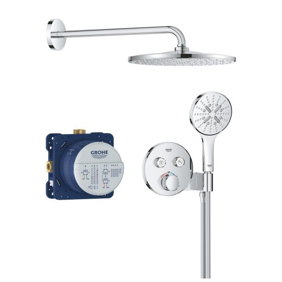Zestaw Prysznicowy Grohtherm SmartControl Podtynkowy z Deszczownicą Rainshower Mono 310 Grohe