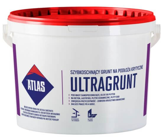 Ultragrunt Na Krytyczne Podłoża 5KG Atlas