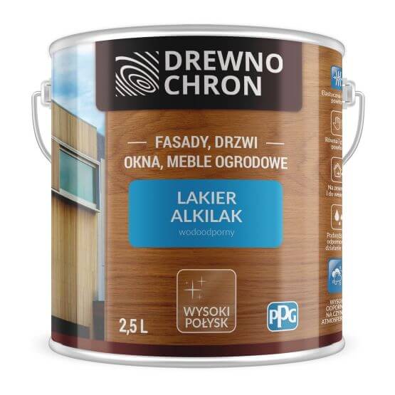 Lakier Ftalowy Alkilak Połysk 2.5L Domalux