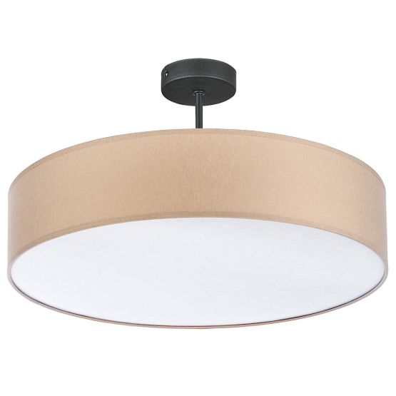 RONDO BEIGE LAMPA SUFITOWA 4 PĹ 600
