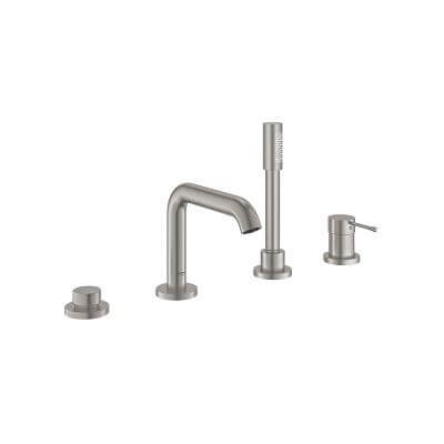 4-Otworowa Bateria Wannowa Essence Stal Nierdzewna 25251DC1 Grohe