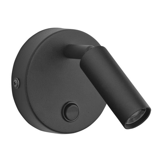 ENZO BLACK KINKIET 1 PĹ G_9