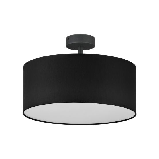 RONDO BLACK LAMPA SUFITOWA 4  450