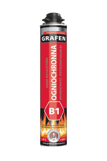 Pianka Pistoletowa Ognioochronna 750ml Grafen