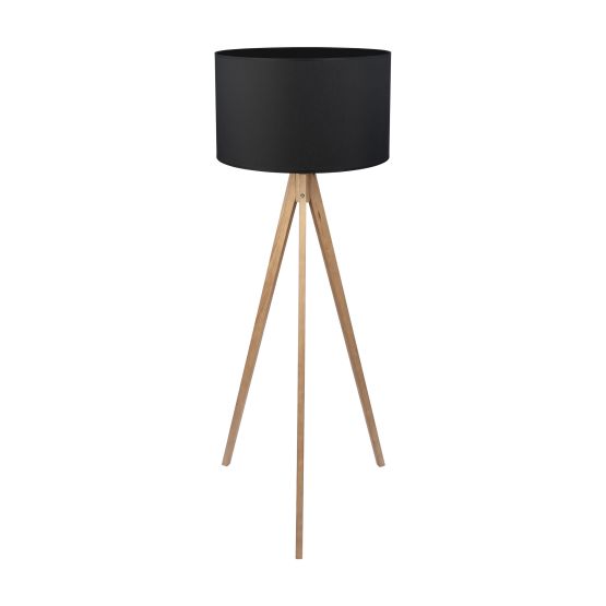 TREVISO BLACK LAMPA podłogowa 1 PĹ FSC 100%, SA-COC-006060