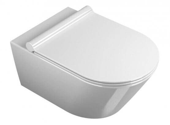 Miska WC Podwieszana Bezkołnierzowa Zero NF 55 0111550001 + 5KFST00 Catalano