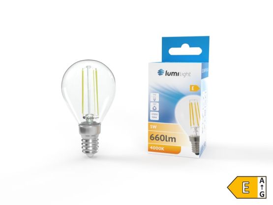 Żarówka LED FLM G45 E14 5W Ciepła LL5788 Lumilight