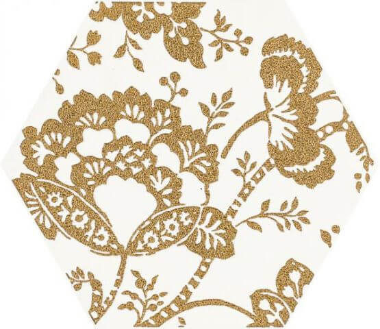 Dekor Shiny Lines C Gold Mat 19,8x17,1 Paradyż My Way