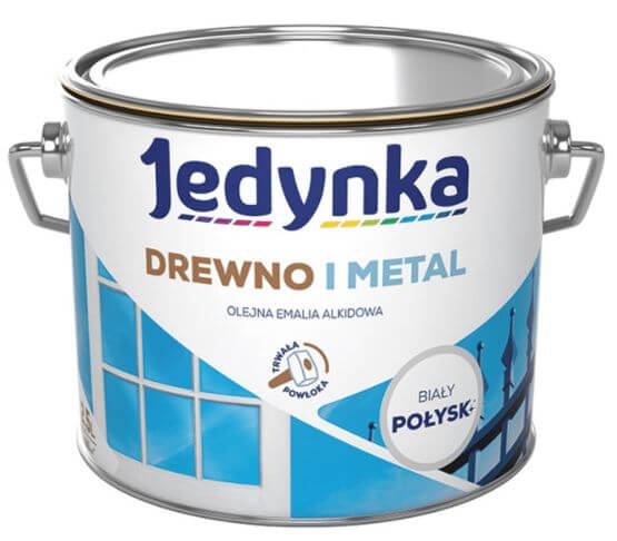 Farba Drewno I Metal Biały 2,5L Jedynka-Tikkurila
