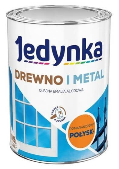 Farba Drewno I Metal Pomarańczowa 0,9L Jedynka-Tikkurila