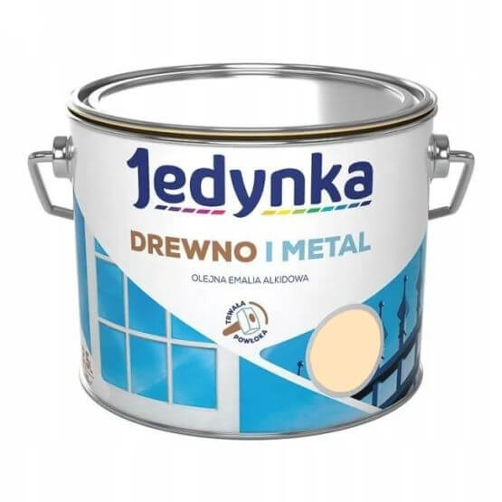Farba Drewno I Metal Kość Słoniowa 10L Jedynka-Tikkurila