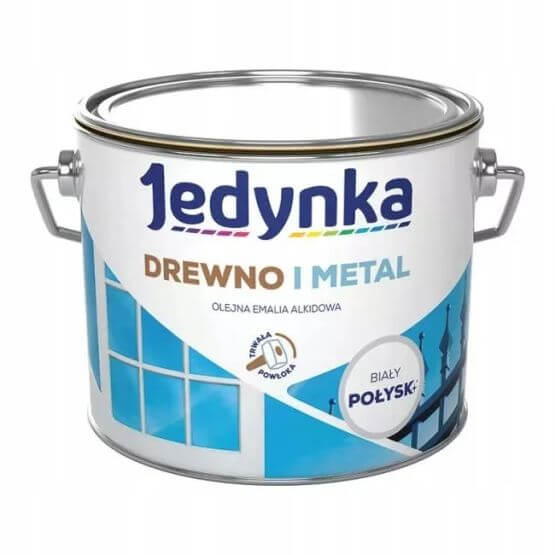 Farba Drewno i Metal Biały 10L Jedynka-Tikkurila