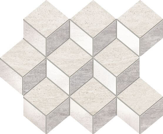 Mozaika ścienna Blink Grey 29,8x24,5 Tubądzin Domino