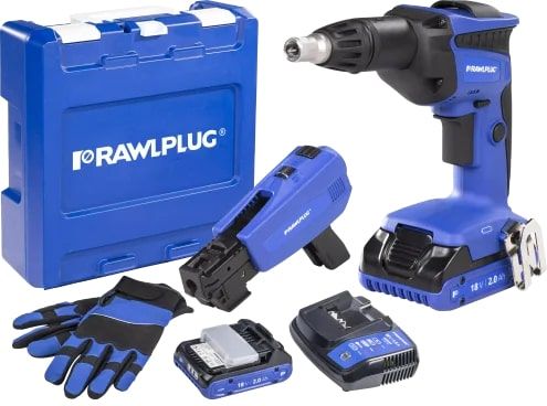 Wkrętarka Do Płyt G-K 18V R-PDS18-M2A Zestaw Rawlplug