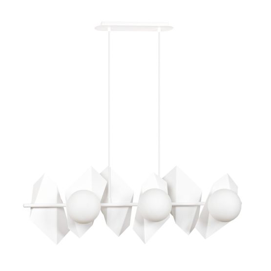 Lampa wisząca DRIFTON nowoczesna biała E14 10W LED