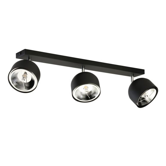 ALTEA BLACK LAMPA SUFITOWA 3+Ĺ»ARĂ“WKI