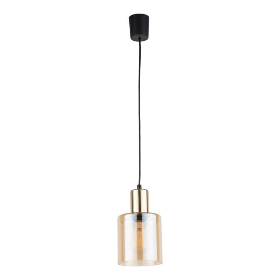 SIERRA GOLD AMBER LAMPA wisząca 1 PĹ